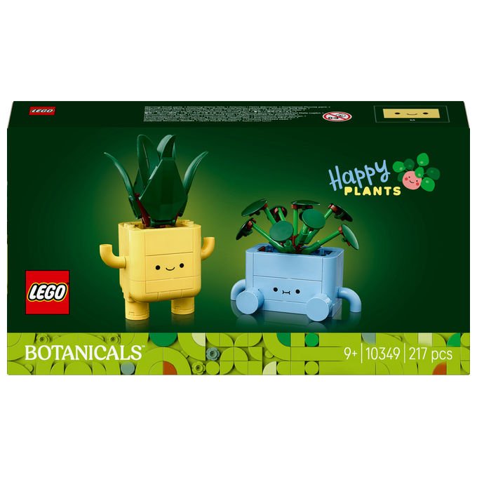 Lego Piantine Felici Botanicals Set Costruibile 217 Pezzi
