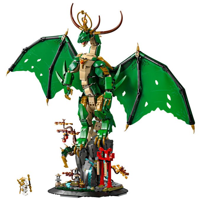 Lego Drago Guardiano 71847 Set Costruzioni Ninjago 1650 Pezzi