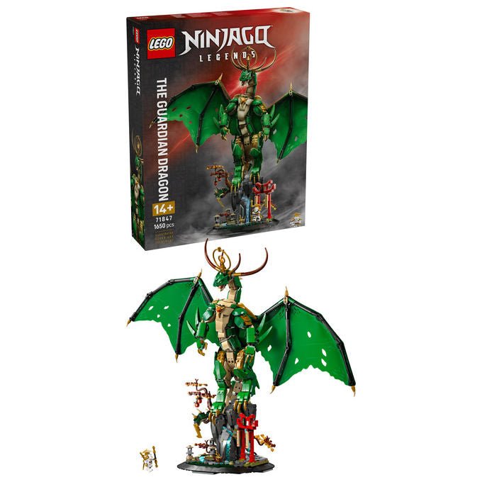 Lego Drago Guardiano 71847 Set Costruzioni Ninjago 1650 Pezzi