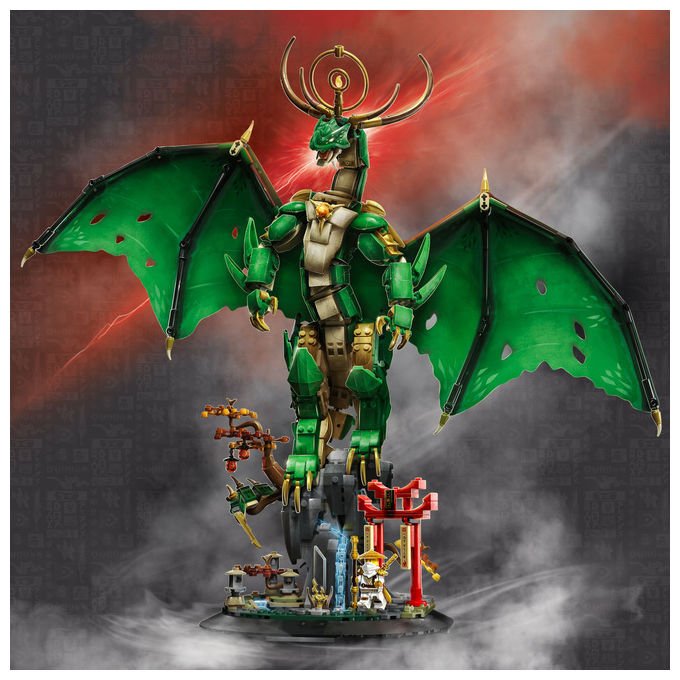 Lego Drago Guardiano 71847 Set Costruzioni Ninjago 1650 Pezzi