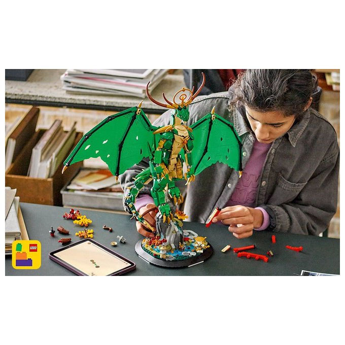 Lego Drago Guardiano 71847 Set Costruzioni Ninjago 1650 Pezzi