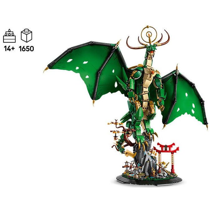 Lego Drago Guardiano 71847 Set Costruzioni Ninjago 1650 Pezzi