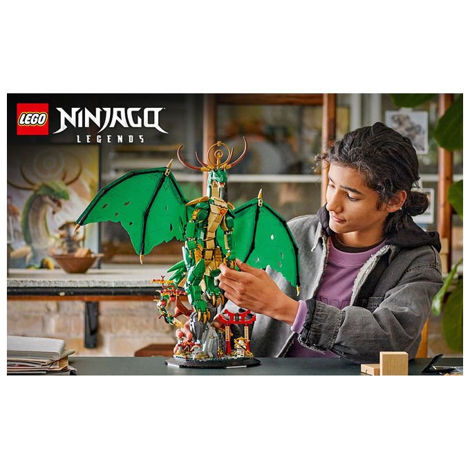Lego Drago Guardiano 71847 Set Costruzioni Ninjago 1650 Pezzi