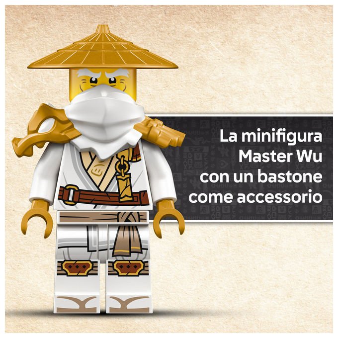 Lego Drago Guardiano 71847 Set Costruzioni Ninjago 1650 Pezzi