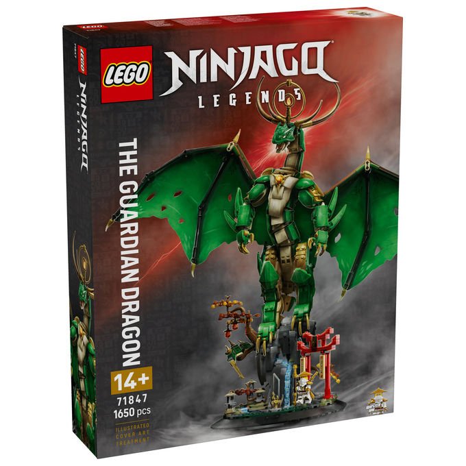 Lego Drago Guardiano 71847 Set Costruzioni Ninjago 1650 Pezzi