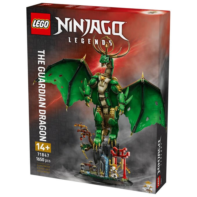 Lego Drago Guardiano 71847 Set Costruzioni Ninjago 1650 Pezzi