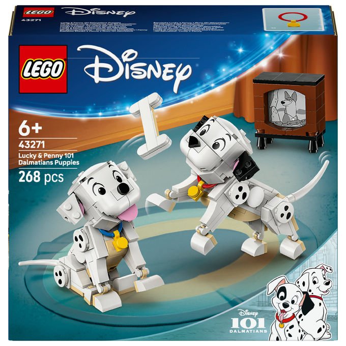 Lego Pongo E Peggy La Carica Dei Cento E Uno Set Da Costruzione 268 Pezzi