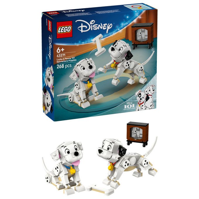 Lego Pongo E Peggy La Carica Dei Cento E Uno Set Da Costruzione 268 Pezzi