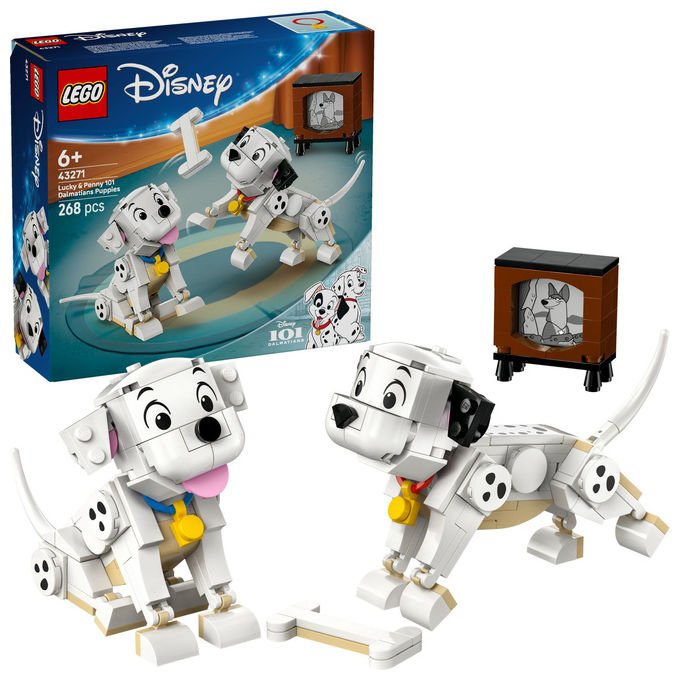 Lego Pongo E Peggy La Carica Dei Cento E Uno Set Da Costruzione 268 Pezzi
