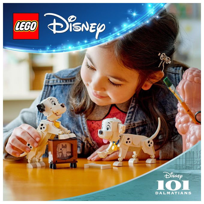 Lego Pongo E Peggy La Carica Dei Cento E Uno Set Da Costruzione 268 Pezzi