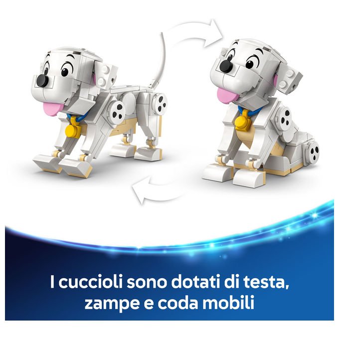 Lego Pongo E Peggy La Carica Dei Cento E Uno Set Da Costruzione 268 Pezzi