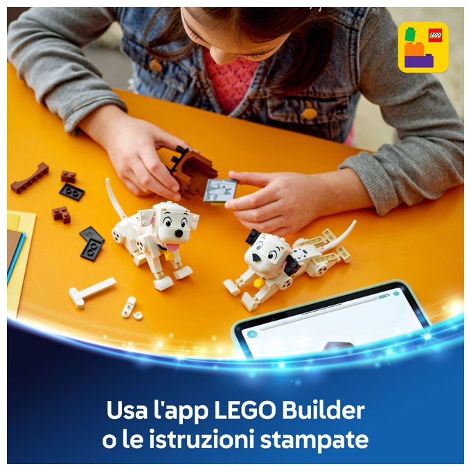 Lego Pongo E Peggy La Carica Dei Cento E Uno Set Da Costruzione 268 Pezzi
