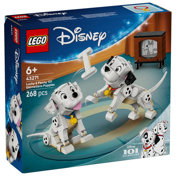 Lego Pongo E Peggy La Carica Dei Cento E Uno Set Da Costruzione 268 Pezzi