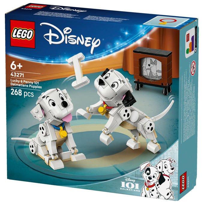 Lego Pongo E Peggy La Carica Dei Cento E Uno Set Da Costruzione 268 Pezzi