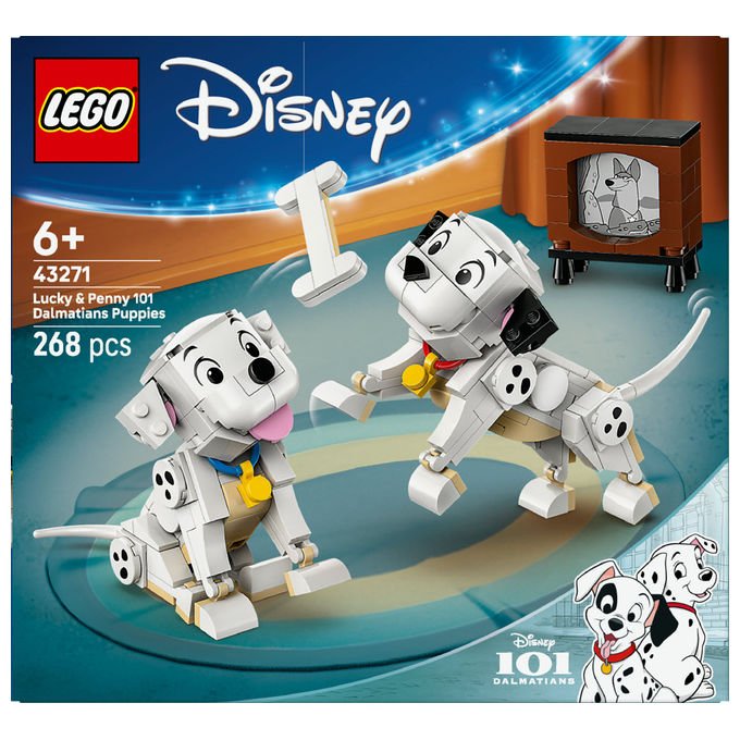 Lego Pongo E Peggy La Carica Dei Cento E Uno Set Da Costruzione 268 Pezzi