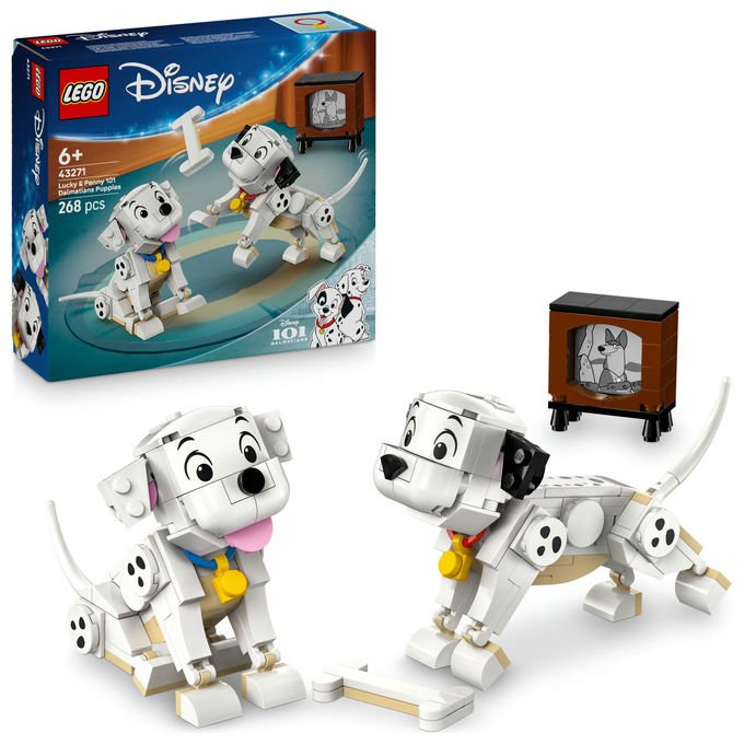 Lego Pongo E Peggy La Carica Dei Cento E Uno Set Da Costruzione 268 Pezzi