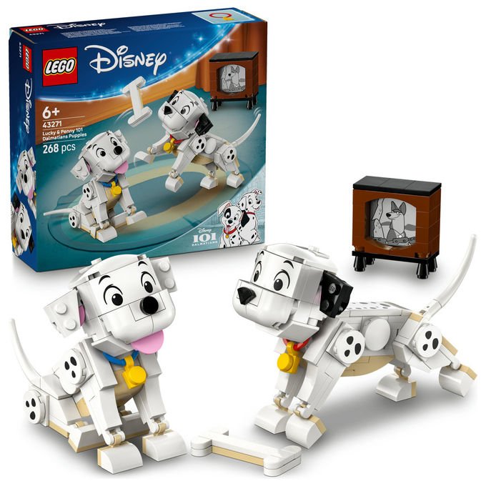 Lego Pongo E Peggy La Carica Dei Cento E Uno Set Da Costruzione 268 Pezzi
