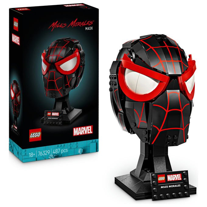 Lego Maschera di Miles Morales Set da Costruzione 76329