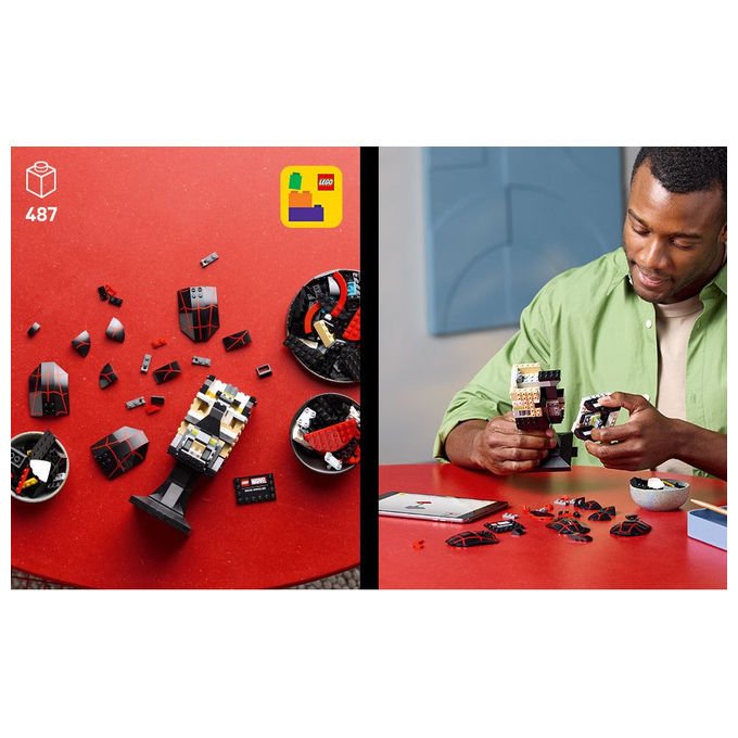Lego Maschera di Miles Morales Set da Costruzione 76329