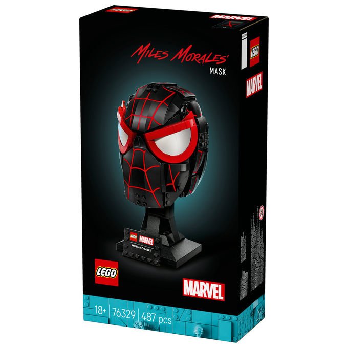 Lego Maschera di Miles Morales Set da Costruzione 76329