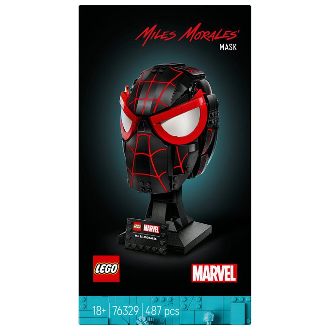 Lego Maschera di Miles Morales Set da Costruzione 76329