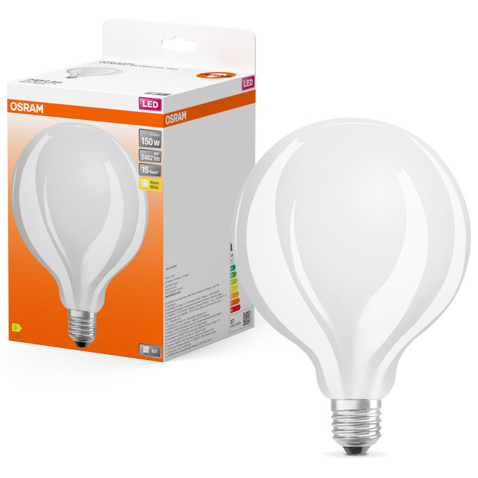 Osram Lampadina LED Bianco Caldo 2700K 17W E27 Ghiaccio