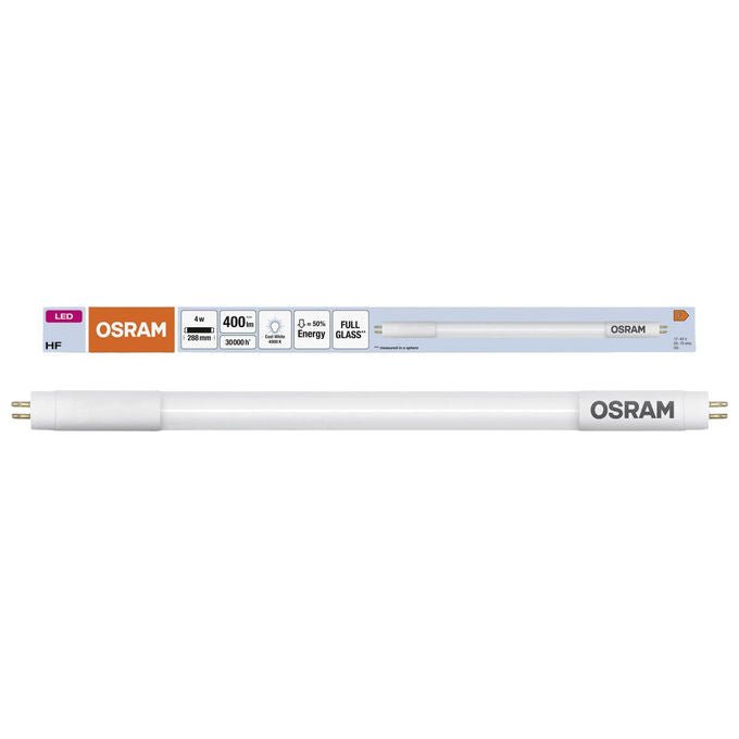 Osram Tubo LED T5 4W 400lm 4000K Bianco Freddo 29cm