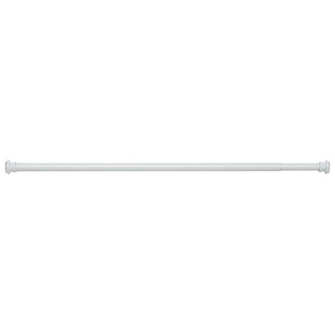 Gedy Asta per Tenda Doccia Allungabile 105 - 240 cm Bianco Alluminio - Yeppon
