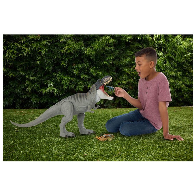 Mattel Jurassic World Rebirth T-Rex Super Colossale Dinosauro