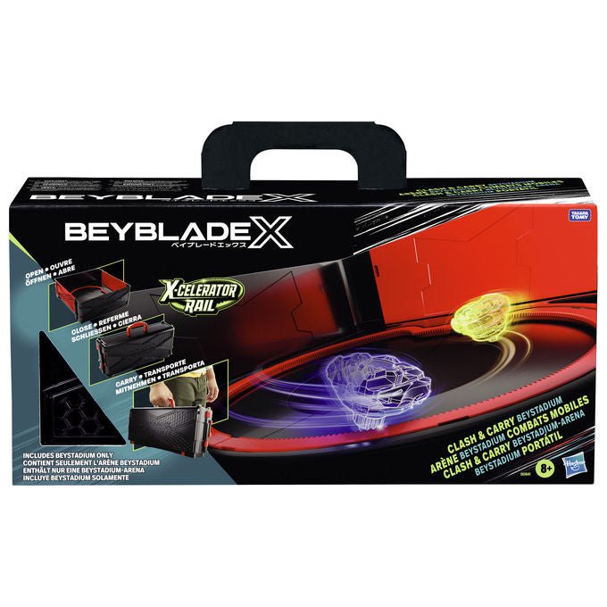 Beyblade Gioco di Abilita' Yo-yo Tradizionale Arena Portatile Clash and Carry Beystadium