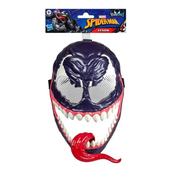 Hasbro Maschera Venom Spider-Man con Lingua Mobile Per Bambini 5+
