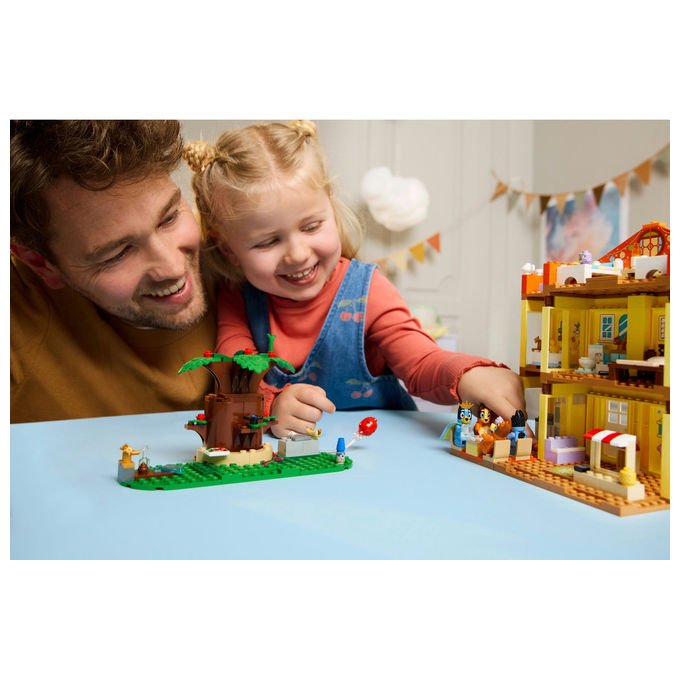 LEGO Casa della Famiglia di Bluey Playset Modulare con 4 Minifigure