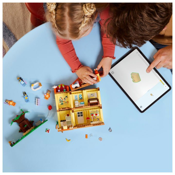 LEGO Casa della Famiglia di Bluey Playset Modulare con 4 Minifigure
