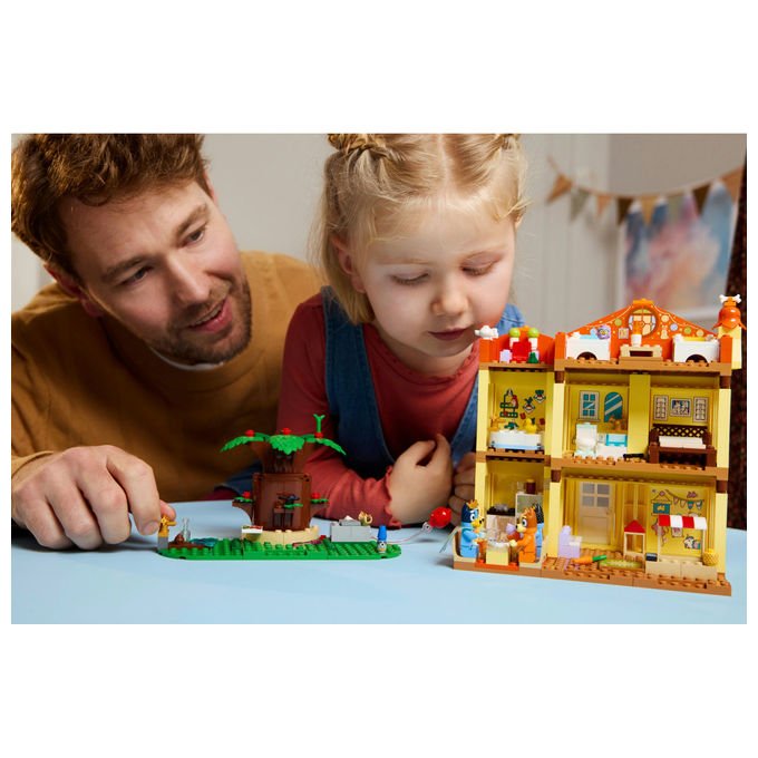 LEGO Casa della Famiglia di Bluey Playset Modulare con 4 Minifigure