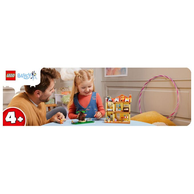 LEGO Casa della Famiglia di Bluey Playset Modulare con 4 Minifigure
