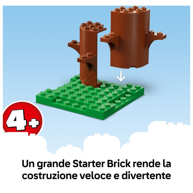 LEGO Casa della Famiglia di Bluey Playset Modulare con 4 Minifigure