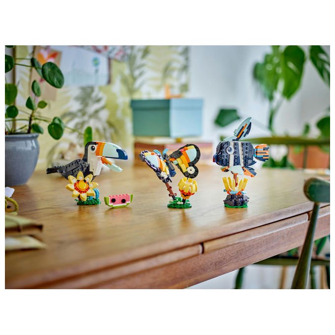 Lego Tucano Tropicale Animali Selvatici Creator 3 in 1