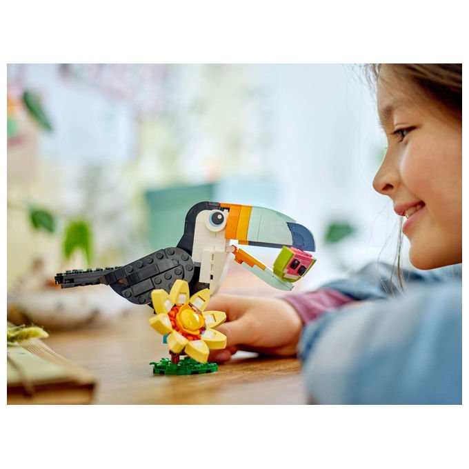 Lego Tucano Tropicale Animali Selvatici Creator 3 in 1