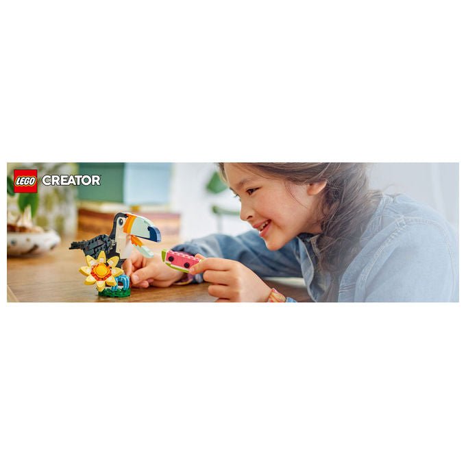 Lego Tucano Tropicale Animali Selvatici Creator 3 in 1