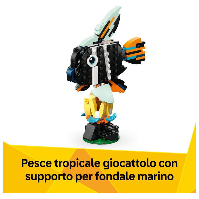 Lego Tucano Tropicale Animali Selvatici Creator 3 in 1