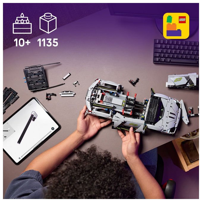 Lego Lamborghini Revuelto Super Sports Car Set da Costruzione 1135 Pezzi
