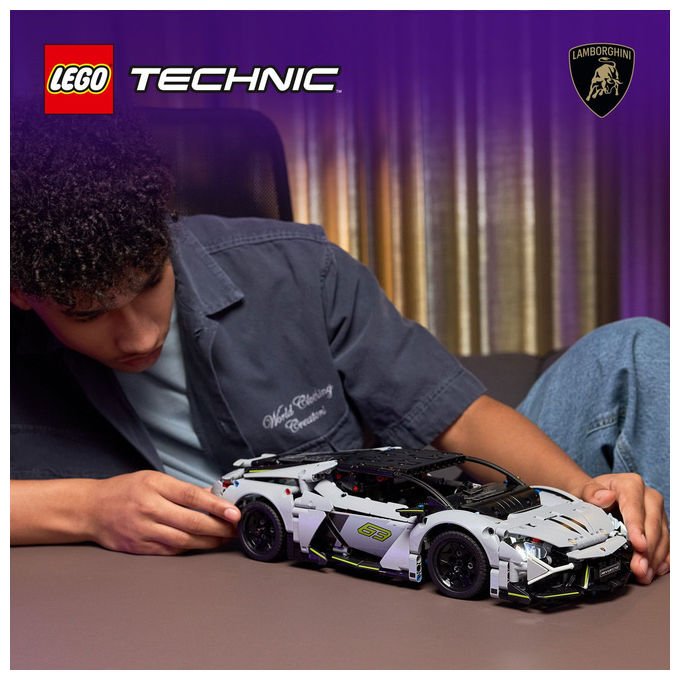 Lego Lamborghini Revuelto Super Sports Car Set da Costruzione 1135 Pezzi