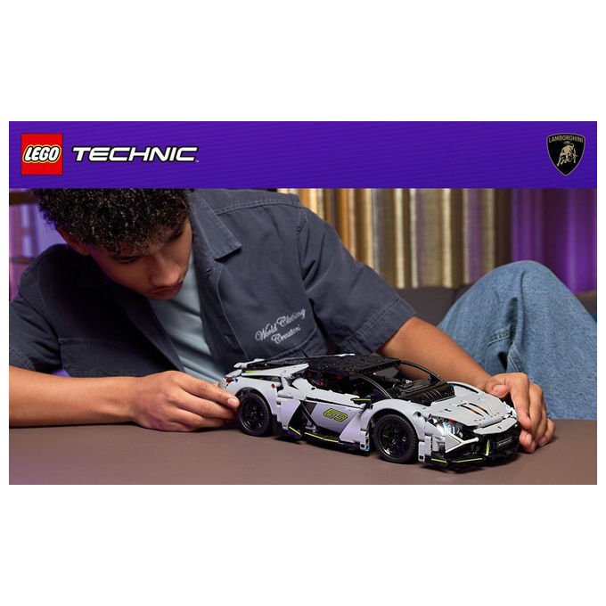 Lego Lamborghini Revuelto Super Sports Car Set da Costruzione 1135 Pezzi