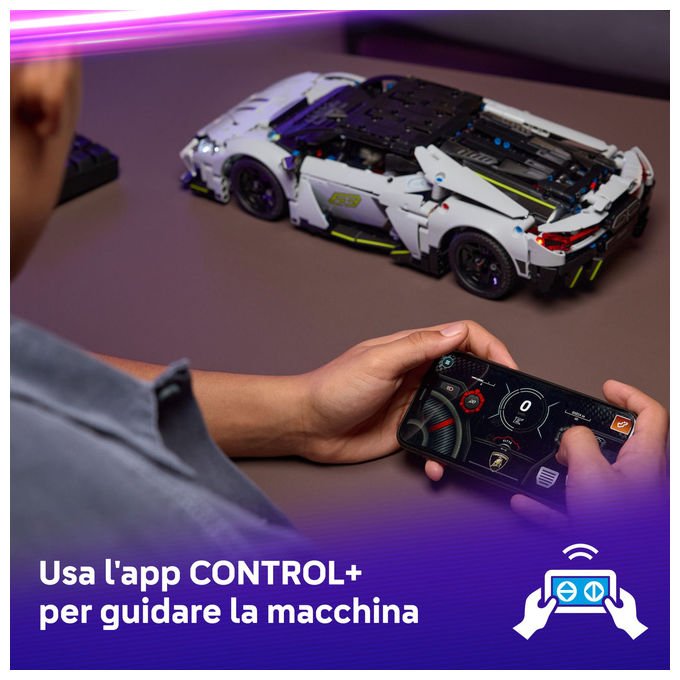 Lego Lamborghini Revuelto Super Sports Car Set da Costruzione 1135 Pezzi