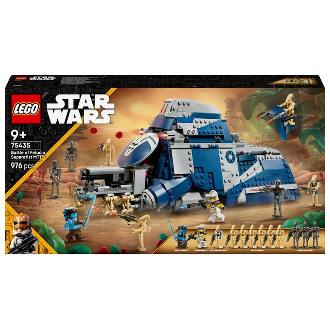 Lego Star Wars MTT Separatista Battaglia di Felucia 976 Pezzi