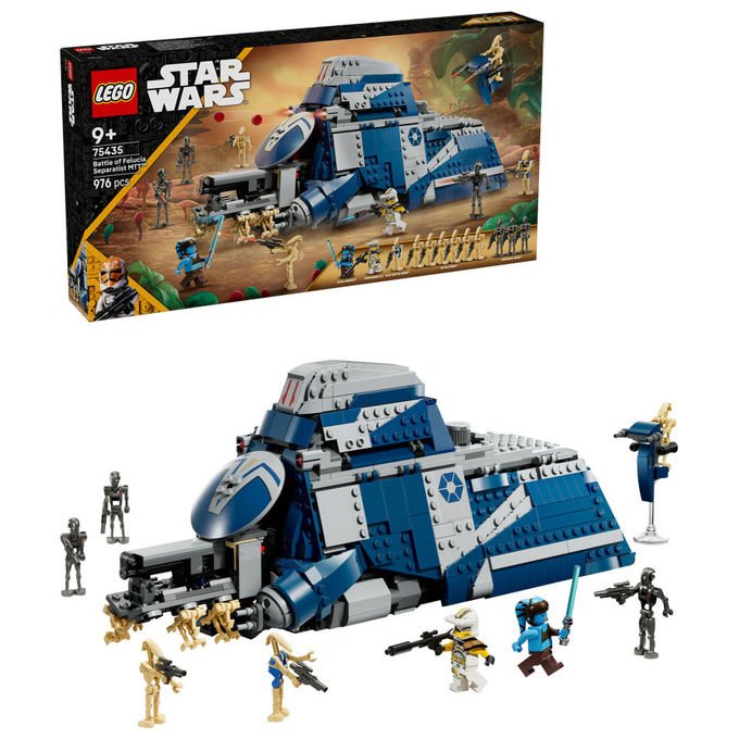 Lego Star Wars MTT Separatista Battaglia di Felucia 976 Pezzi