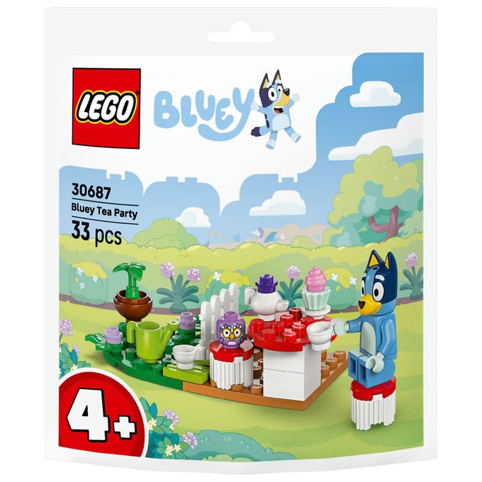 LEGO Il Tea Party di Bluey Set da Costruzione 33 Pezzi 4+ Anni