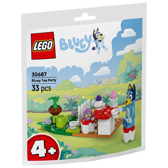 LEGO Il Tea Party di Bluey Set da Costruzione 33 Pezzi 4+ Anni