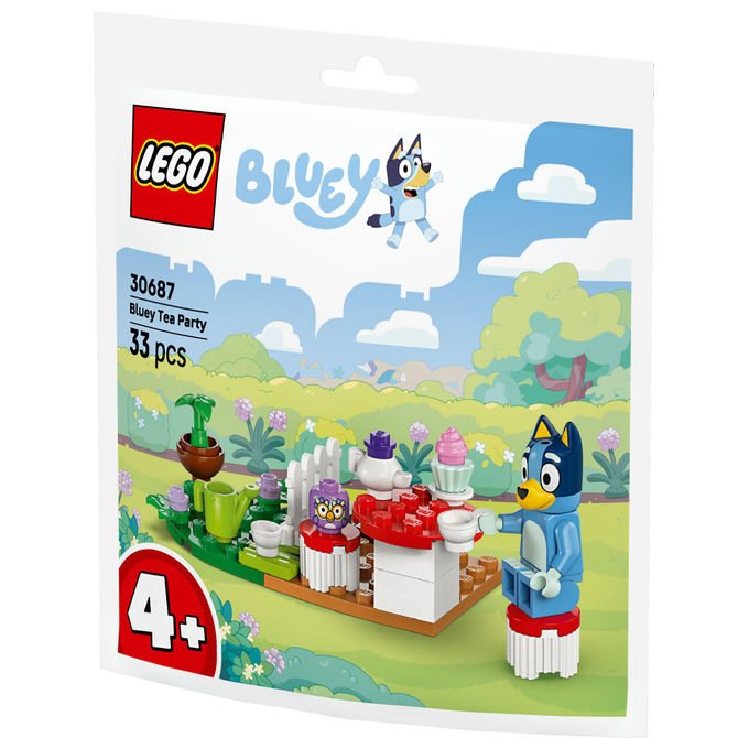 LEGO Il Tea Party di Bluey Set da Costruzione 33 Pezzi 4+ Anni
