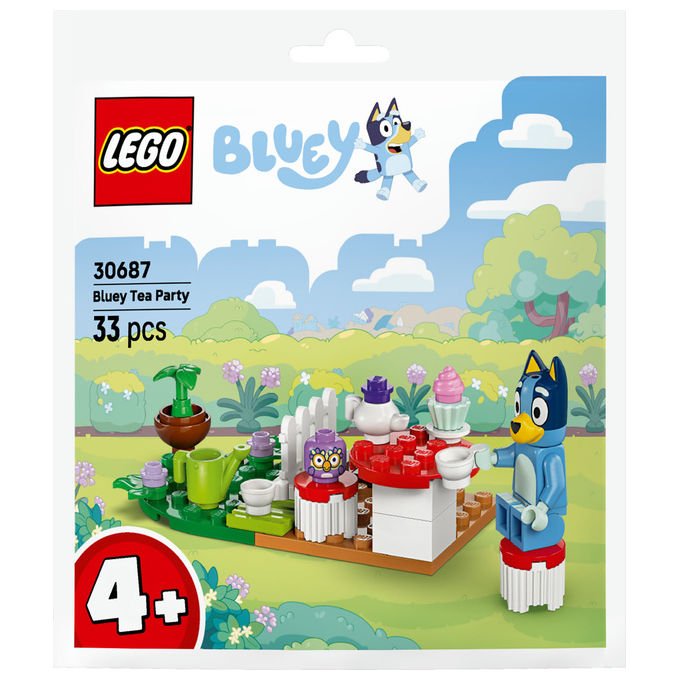 LEGO Il Tea Party di Bluey Set da Costruzione 33 Pezzi 4+ Anni